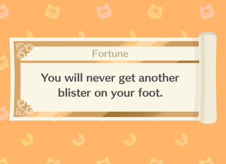 I do truly appreciate this fortune.